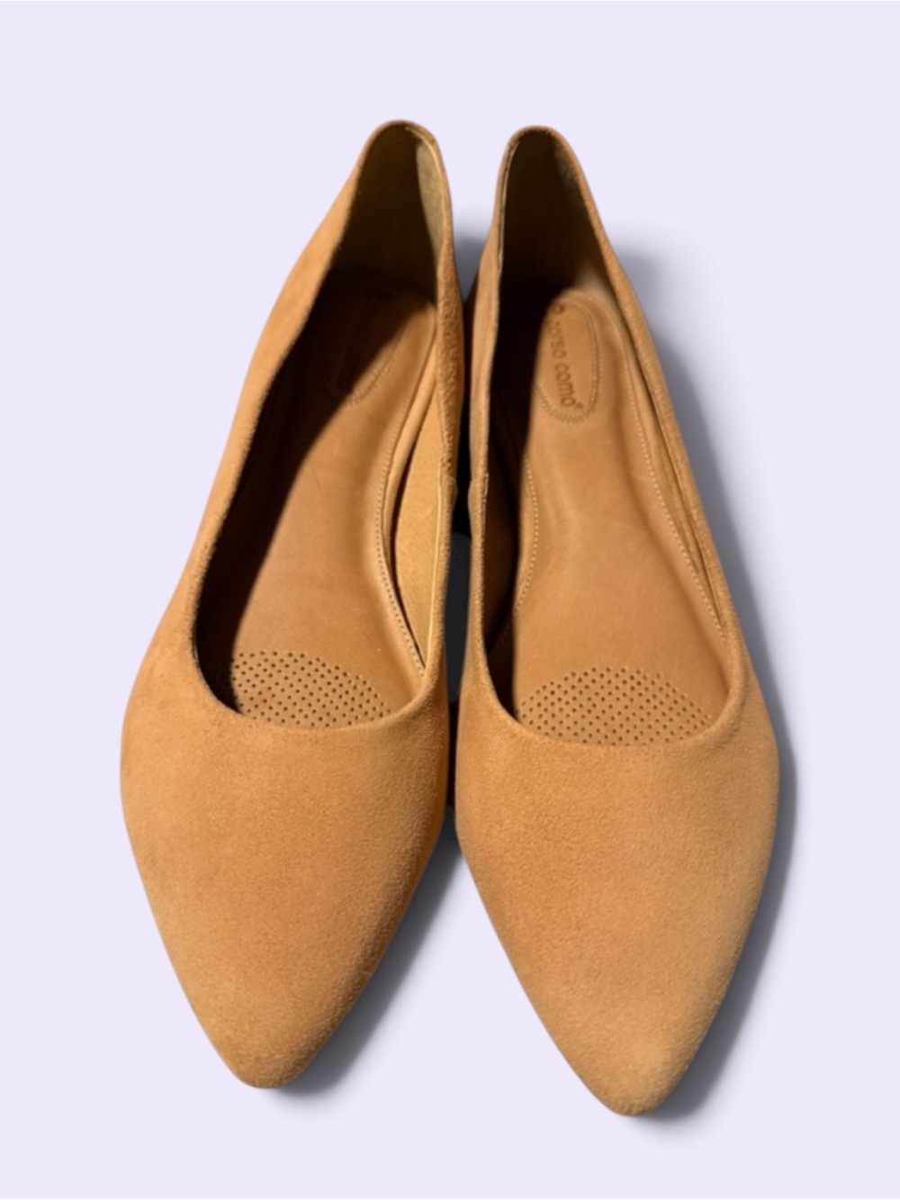 Corso Como Camel Pointed-Toe Flats